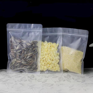 17*23 Cheap価格3サイドシールジッパーポーチクリアプラスチック透明食品袋ドライフルーツの包装 - Product Image 5