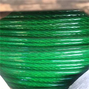 HDPE/pvc/nylon bọc thép không gỉ dây dây 6x7 + FC đường kính 2 mét tráng để 3.5 mét - Product Image 3