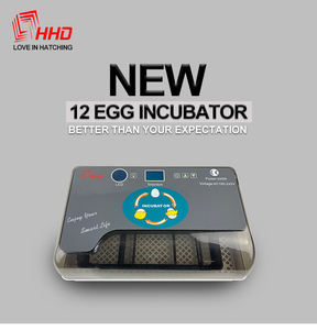 CE aprobado HHD marca 110V, 220V completamente automático <span class=keywords><strong>Mini</strong></span> pollo 12 incubadora de huevos incubadora máquina de eclosión - Product Image 5