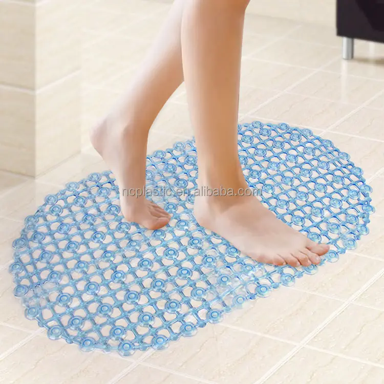 Zwembad raspen wasbare tapijten anti slip mat plastic badmat met zuignap