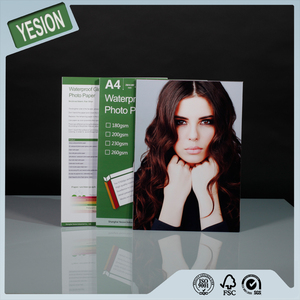 115g 135g jet d'encre <span class=keywords><strong>impression</strong></span> vente Chaude brillant odm <span class=keywords><strong>photo</strong></span> papier <span class=keywords><strong>A4</strong></span> taille pour toutes sortes de jet d'encre imprimantes - Product Image 2