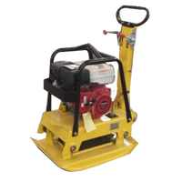 Compact portatif pour sols de route, machine avec plaques, moteur honda gx160