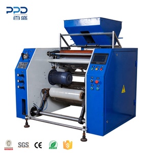 Machine de rembobinage de film étirable entièrement automatique PPD Super 4KW avec tension 220/380/415V, composants PLC, garantie 1 an - Product Image 2