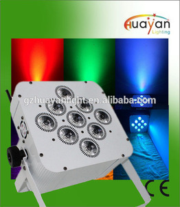 evento de iluminación de energía de la batería inalámbrico <span class=keywords><strong>dmx</strong></span> led par 9 <span class=keywords><strong>pc</strong></span> led de la boda led etapa de lavado luces dj luces - Product Image 1