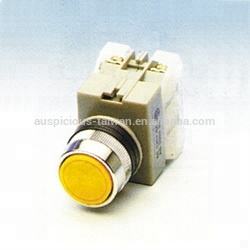 Interruptor de Botón Pulsador Momentáneo (APB) de Cabeza Redonda de 22 mm, 25 mm, 30 mm con 6 A Máx. Corriente - Product Image 3