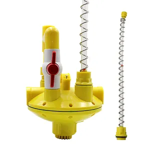 Nipple Drinker Watering Line System Chicken Water Pressure Regulator Poultry Regulator Two-way Recoil Pressure Regulating Valve