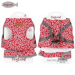 Japanse Bloem Ontwerp Lopen Riem Puppy Hond Kat-Leash Harnas Hond Aangelijnd Kraag - Product Image 2