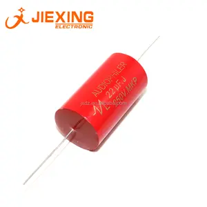 Bestway — condensateur audiophile MKP en Polyester Axial rouge, 22UF 22MFD, 250V, 226J250V, 5% pour condensateur Audio CBB