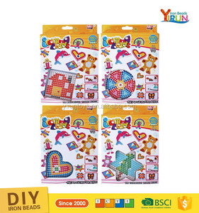 Jeux éducatifs pour les enfants diy 5mm <span class=keywords><strong>hama</strong></span> perler <span class=keywords><strong>perle</strong></span> <span class=keywords><strong>coeur</strong></span> diy perles - Product Image 1