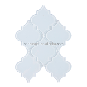 Mosaicos Premium vidrio blanco estupendo mármol linterna mosaico baldosas <span class=keywords><strong>arabesco</strong></span> - Product Image 3