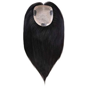 Vendor 100% Virgin Cuticle Aligned Human <strong>Hair</strong> Silk Base <strong>Hair</strong> <strong>Topper</strong> <strong>Hair</strong> Piece for <strong>Women</strong> with Wholesale Competitive Price - Product Image 4