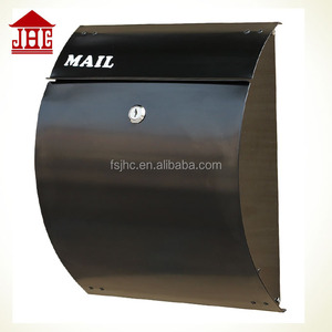 Steel wall mount mailbox/ Powder coating metal mailbox/ slot covers royal mail post box