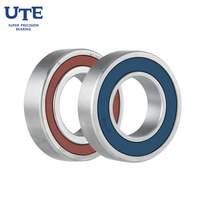 UTE 708C P4 Bantalan Bola Kontak Sudut Presisi Tinggi Kecepatan Tinggi 8x22x7mm dengan Wadah Bakelite 2RZ untuk Spindle Mesin CNC