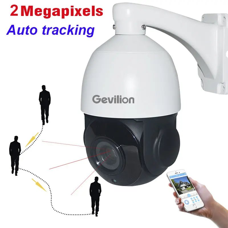 Outdoor Wifi 360 Degree Long Range Starlight Wireless 2mp Security 18x Optical Zoom Ptz Wifi Ip Camera