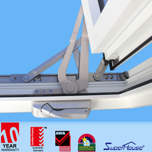 Nhôm pháp cửa sổ bão mở bên trong cửa sổ cửa sổ đẩy và kéo giá cửa sổ xoay - Product Image 4