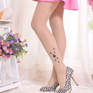Diseño <span class=keywords><strong>de</strong></span> Moda <span class=keywords><strong>desnuda</strong></span> divertida patrón tatuaje falso <span class=keywords><strong>de</strong></span> las <span class=keywords><strong>mujeres</strong></span> pantimedias impresión - Product Image 6