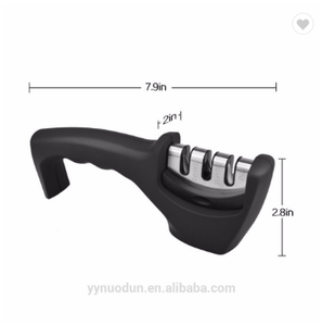 <span class=keywords><strong>Amazon</strong></span> vente chaude céramique de tungstène acier <span class=keywords><strong>diamant</strong></span> cuisine couteau aiguiseur - Product Image 2