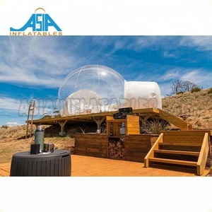 Cabanes à bulles gonflables avec toit translucide, hôtels igloo à bulles - Product Image 5