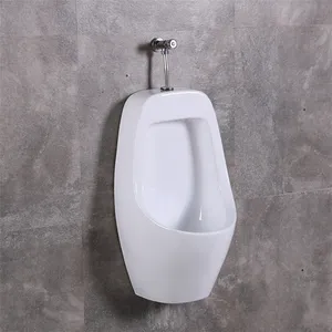 Urinario de cerámica de pared blanco puro para hombre, novedad