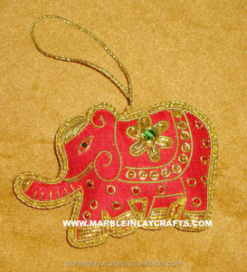 Elephant Shape Christmas Hanging Ornament - Product Image 1