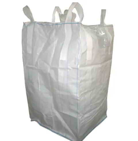 China supplier 1ton 1.5tons 2tons polypropylene fibc big cement sacks maxi baffle jumbo bag to Peru