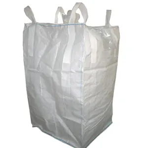 China leverancier 1ton 1.5 ton 2 ton polypropyleen fibc grote cement zakken maxi baffle jumbo tas naar Peru