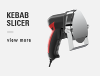 Coupe-kebab électrique, trancheur automatique, appareil pour trancher kebabs, shawarma