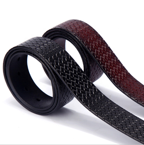 Style italien élégant végétalien couleur timbre boucle ardillon en <span class=keywords><strong>cuir</strong></span> véritable ceintures pour hommes en vente - Product Image 5
