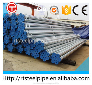 Tubo de acero de carbono a negro pintado Biselado/Plano extremos Tapa de plástico a ambos lados API - Product Image 5