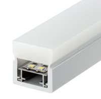 Profilé aluminium led APT1501, étanche, IP67, produit fini, éclairage encastrable, pour Garage