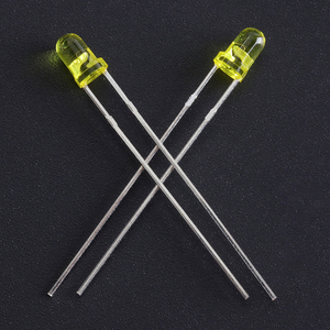 Nueva Ronda DIP brillante semáforo Led amarillo - Product Image 1