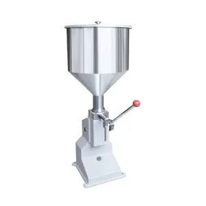 A03 Manual Liquid/ Paste Bottle Filling Machine / 5-50 cream filler