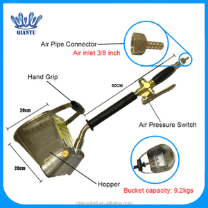 الصين قوانغتشو مصنع جودة عالية جدار الطلاء بندقية رذاذ الاسمنت هاون بندقية رذاذ - Product Image 2