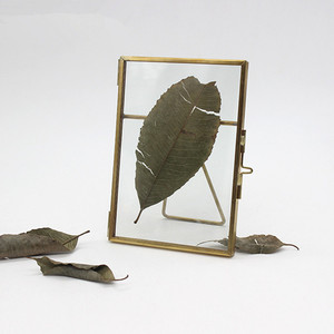 Cadre de fleurs pressées pour <span class=keywords><strong>Photo</strong></span>, en verre, affichage à fleurs pressées, avec Double cadre - Product Image 3