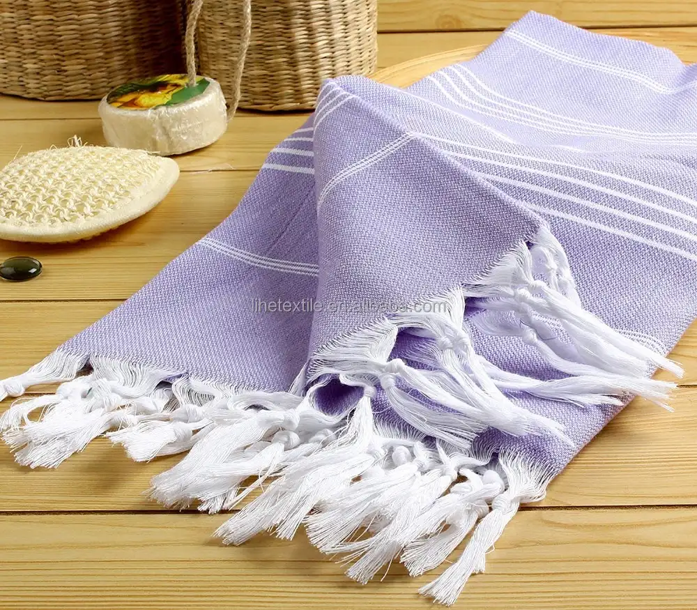 Turkish Towel Peshtemal in 100% Cotton for Beach Swimming Yoga Picnic Blanket Hammam Fouta Turkish