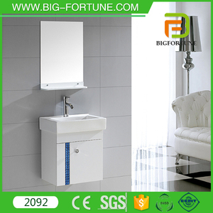 Mini económico pequeño armario esquina mueble de baño con <span class=keywords><strong>lavabo</strong></span> - Product Image 2