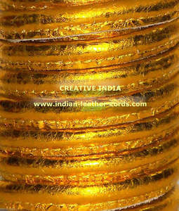 Nappa Leather Cords in Fancy Colors Waterproof Eco-Friendly High Tenacity Waxed Finish for Bags Garments Shoes Home Textiles - Product Image 1