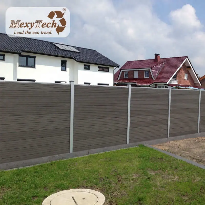 Cheap Privacy Vinyl With Best Quality Hot Sell WPC Flooring Plastic Picket Boundary Fence