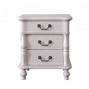 Muebles de lujo para dormitorio antiguo tallado a mano de madera tamaño King, juego de dormitorio de 6 piezas - Product Image 3