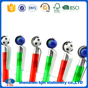 Scrittura regolare calcio <span class=keywords><strong>penna</strong></span> a sfera in plastica come dare via i regali - Product Image 4