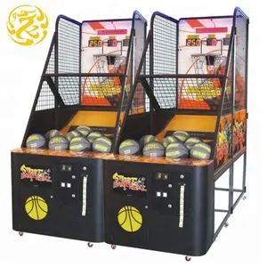 Indoor Mmusement Coin Pusher Betriebene Maschine Arcade-Spiele Basketball Arcade Zum Verkauf