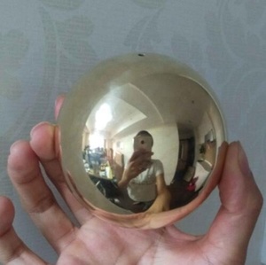 Китай, 50 мм, 60 мм, Твердый латунный шар с отверстием - Product Image 3