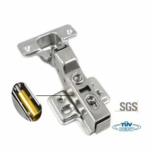 Charnières hydrauliques de meubles en acier inoxydable Dtc charnières à fermeture en douceur pour armoires de cuisine vente en gros