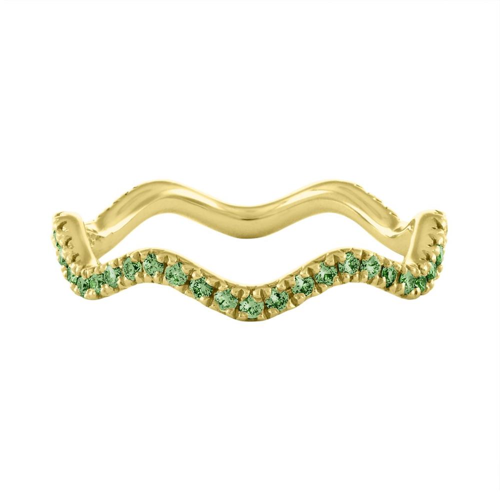 18k gold Green