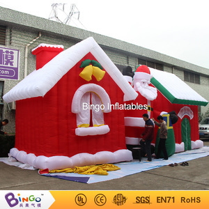 2017 decoración de navidad inflable santa grotto - Product Image 3