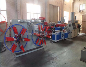 2025 nóng bán PE PP PVC đơn tường sóng ống làm giá máy/sóng Ống đùn dây chuyền sản xuất - Product Image 3