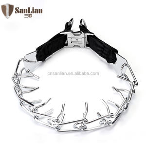 Dog Training Kraag Met Comfort <span class=keywords><strong>Rubber</strong></span> Tips Veilig Verstelbare Afneembare Huisdier <span class=keywords><strong>Prong</strong></span> Kraag - Product Image 2