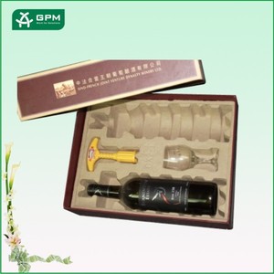 Biodegradable barato sola botella de <span class=keywords><strong>vino</strong></span> y caja de cristal - Product Image 2