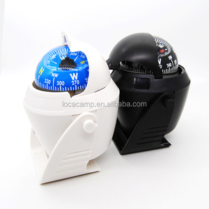 Brújula de bola de barco magnético náutico brújula marina con luz LED DC12V - Product Image 4