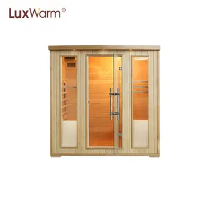 4 kişi kullanımı infrared sauna ekonomik sauna